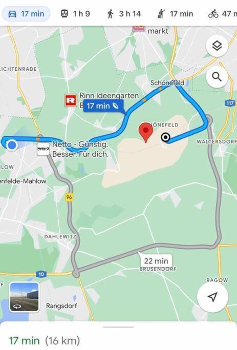 Schoenes 2 Zimmer Apartment An Der Stadt Grenze Mit Klimaanlage Blankenfelde-Mahlow المظهر الخارجي الصورة